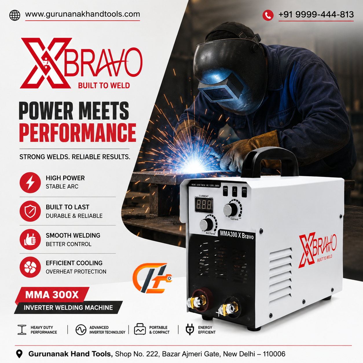 X Bravo Welding Machine in Delhi